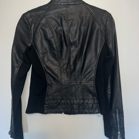 Express Faux Leather Jacket, EUC, Worn only a few times, Size XS Petite - Picture 3 of 6